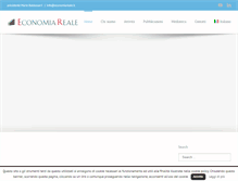 Tablet Screenshot of economiareale.net